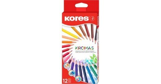 Kores Drvene bojice Kromas, 12 komada