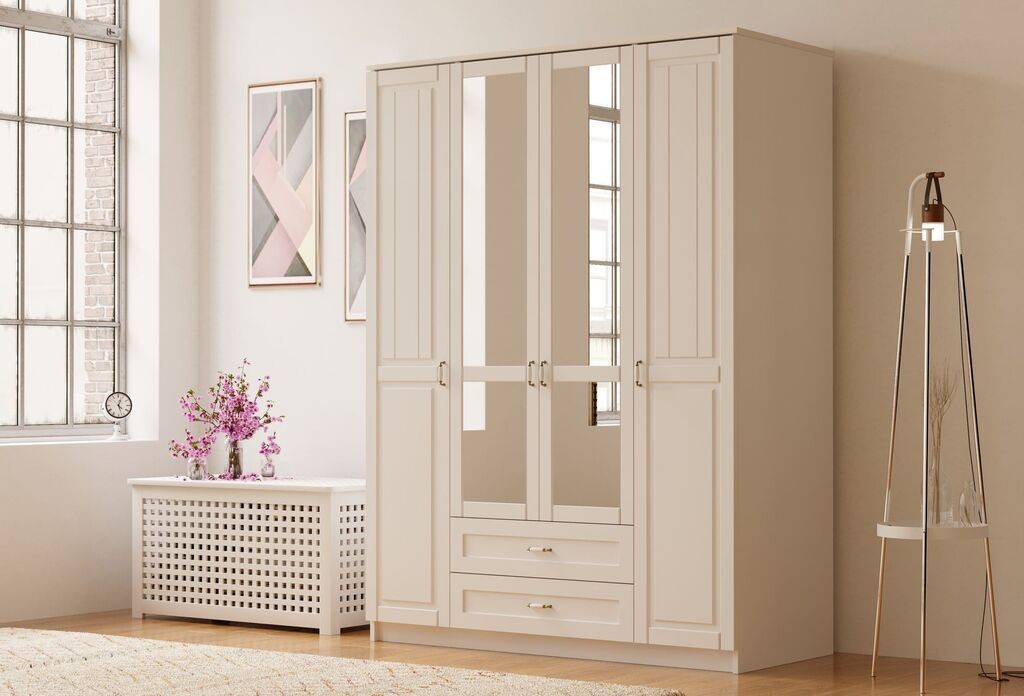 Hanah Home Ormar Rb-121-01, 140x210x52 cm, Bež