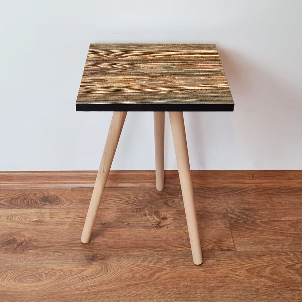 Hanah Home Club sto Shp345, 35x42x35 cm, Smeđa