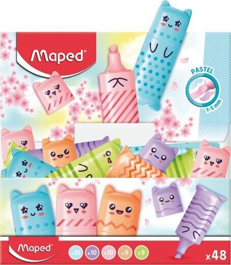 Maped Mini markeri, Pastel