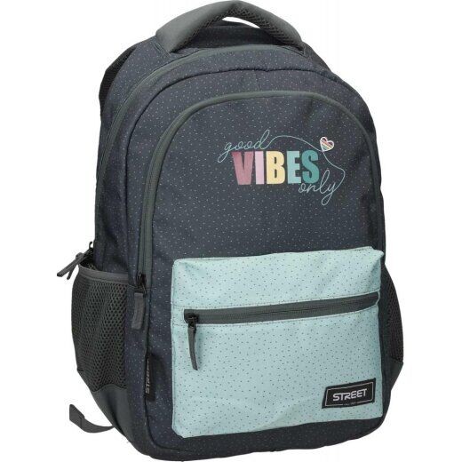 Street Ruksak Vibes Vipe, Okrugli, Crni