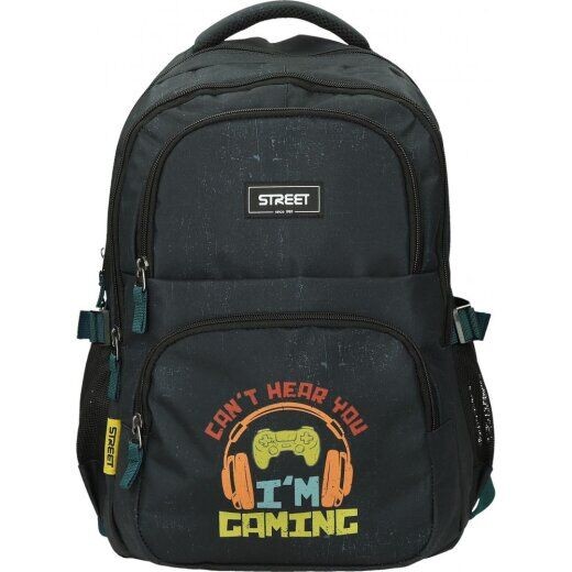 Street Ruksak Game, Okrugli, Crni