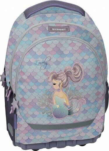 Street Ruksak Mermaid, Ergonomski, Ljubičasti