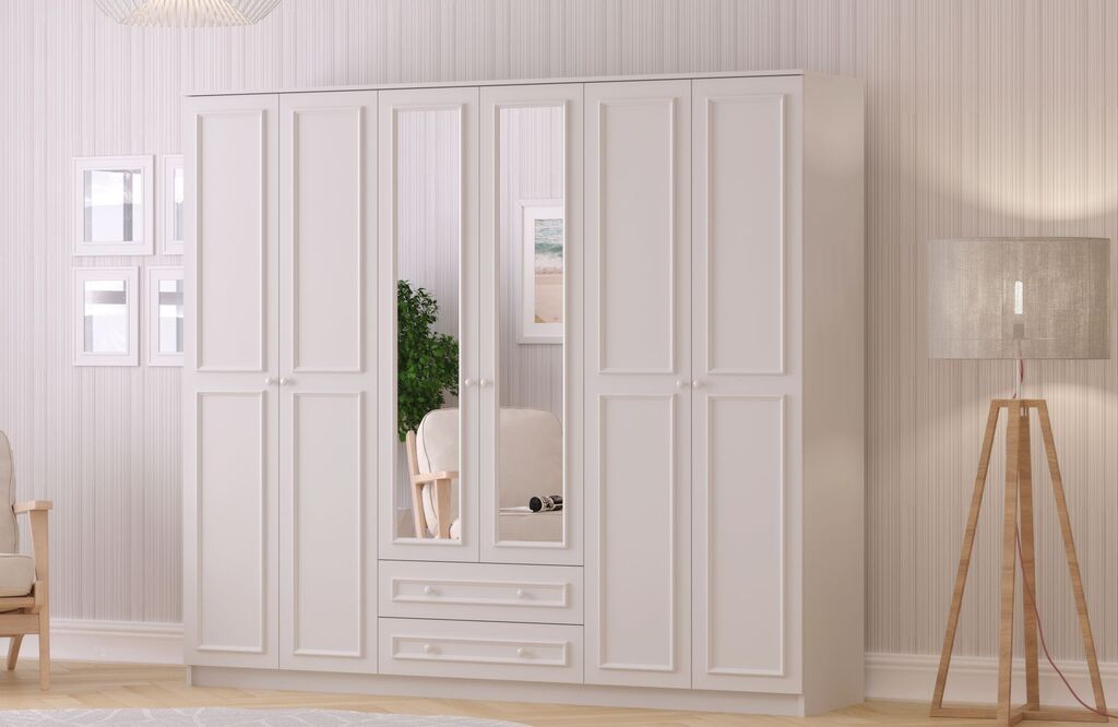 Hanah Home Ormar Rb-186-04, 210x182x52 cm, Bijeli