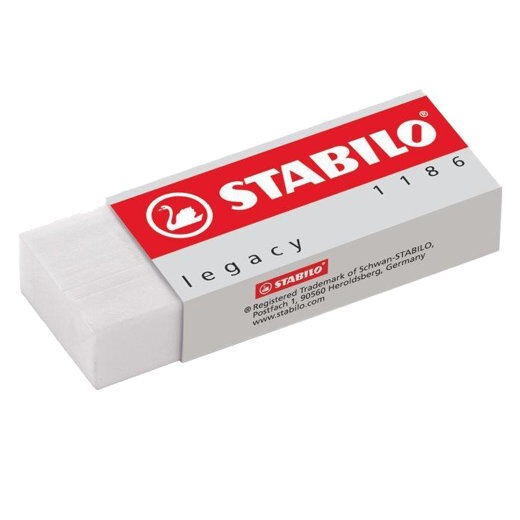 Stabilo Gumica Legacy, Bijela