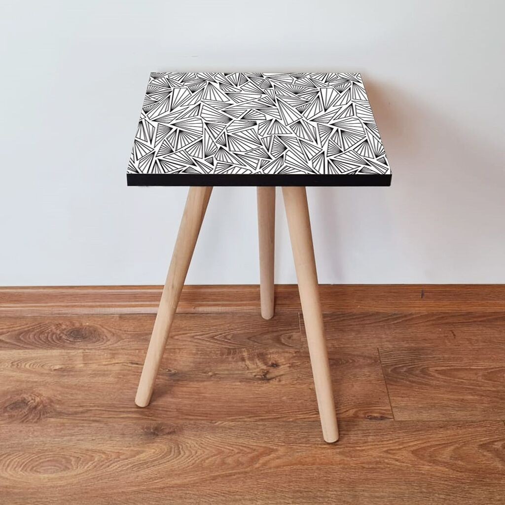 Hanah Home Club sto Shp229, 35x42x35 cm, Bijeli