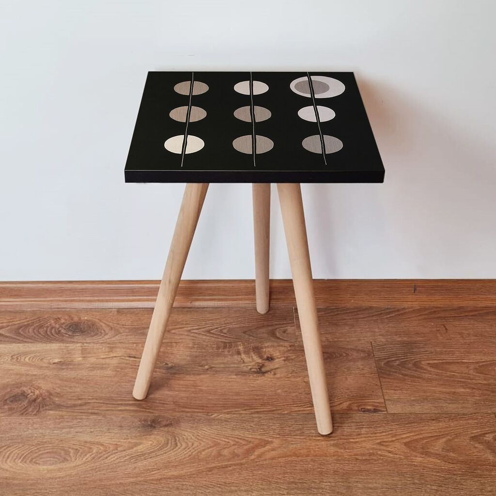 Hanah Home Club sto Shp66, 35x42x35 cm, crni