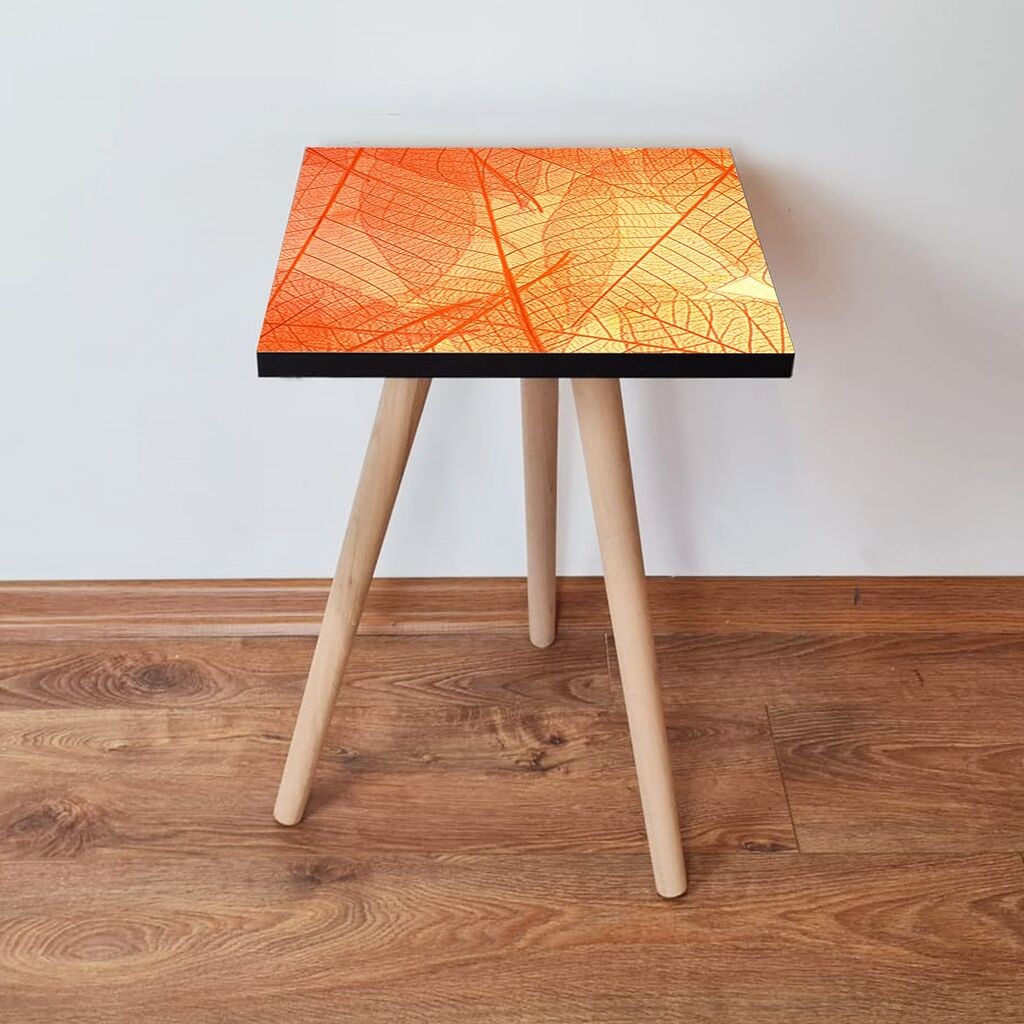 Hanah Home Club sto Shp359, 35x42x35 cm, narandžasti