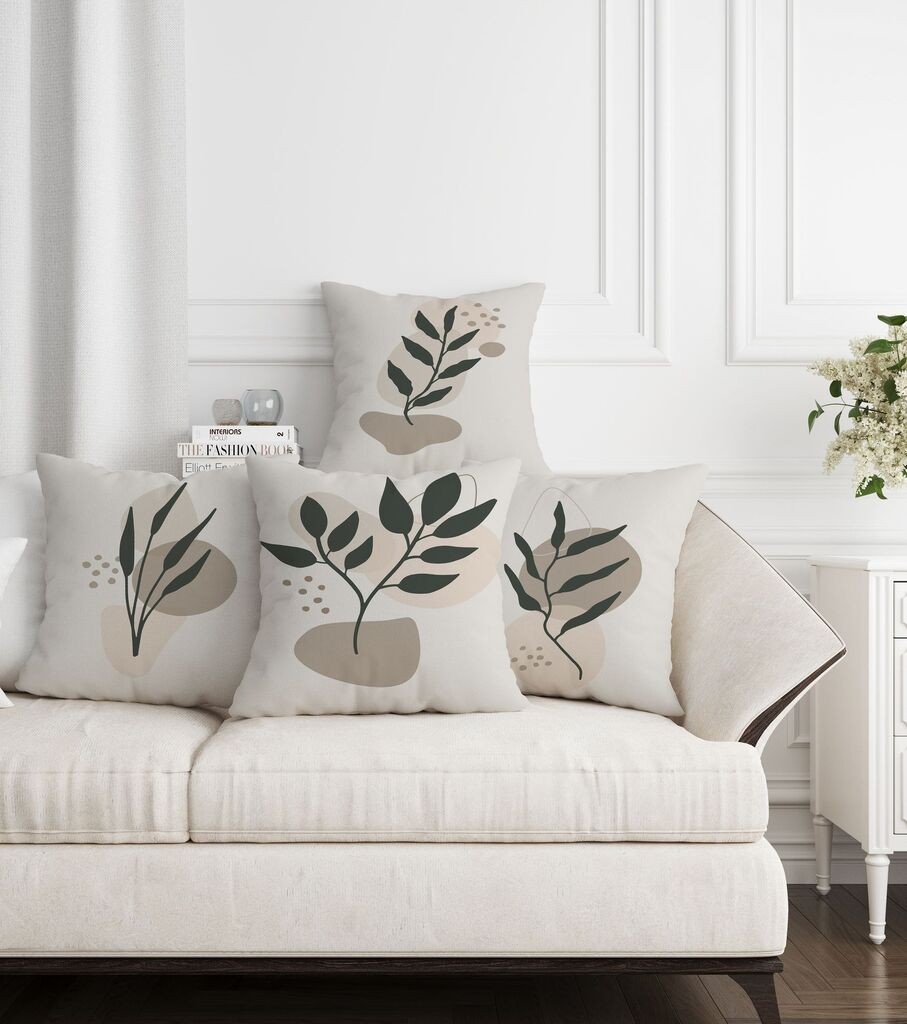 Aberto Design Set ukrasnih jastučnica ASR-plw4-15, 43 x 43 cm, 4 komada, Višebojne