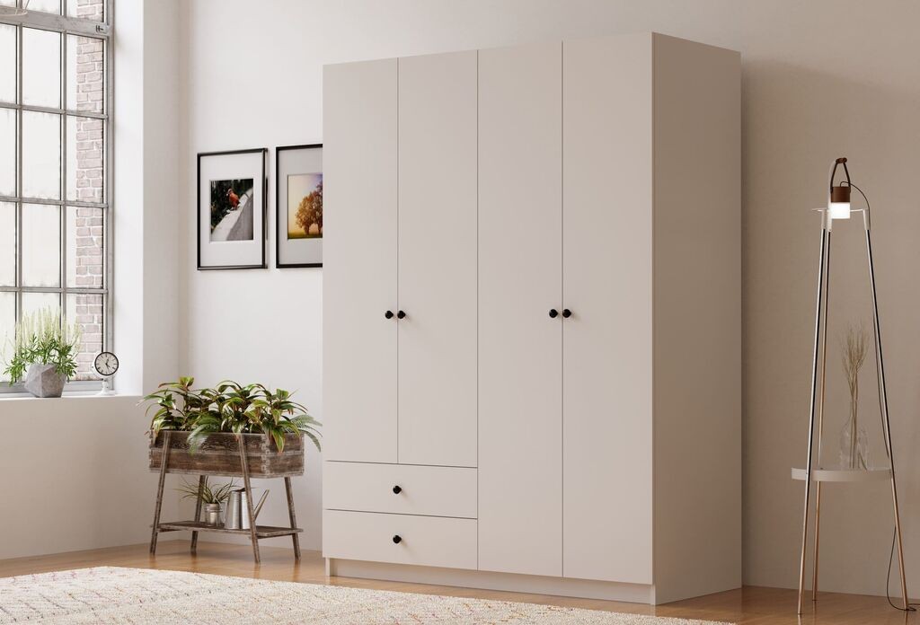 Hanah Home Ormar Rb-067, 120x180x45 cm, Bijeli