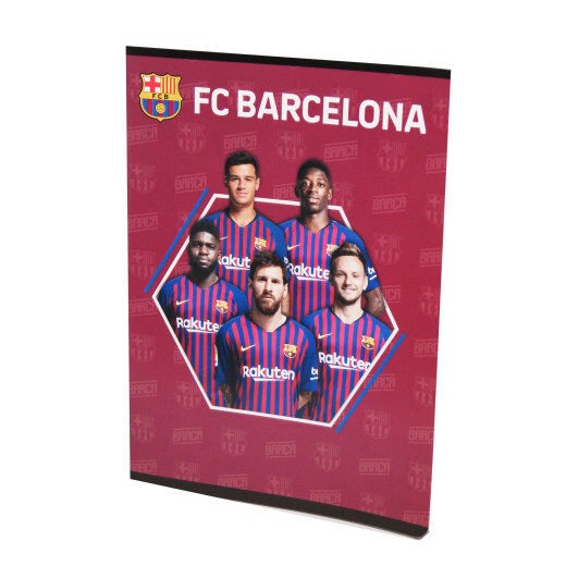 Licence Sveska FC Barcelona, Meke korice, A5, 54 lista, Ljubičasta