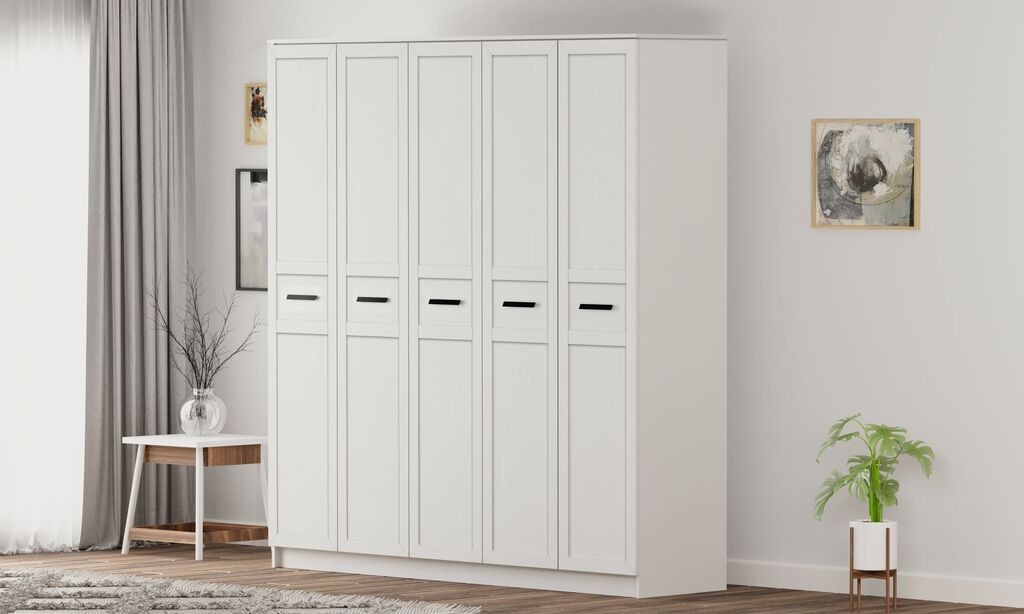 Hanah Home Ormar Rb-168-01-004, 175x184x52 cm, Bijeli