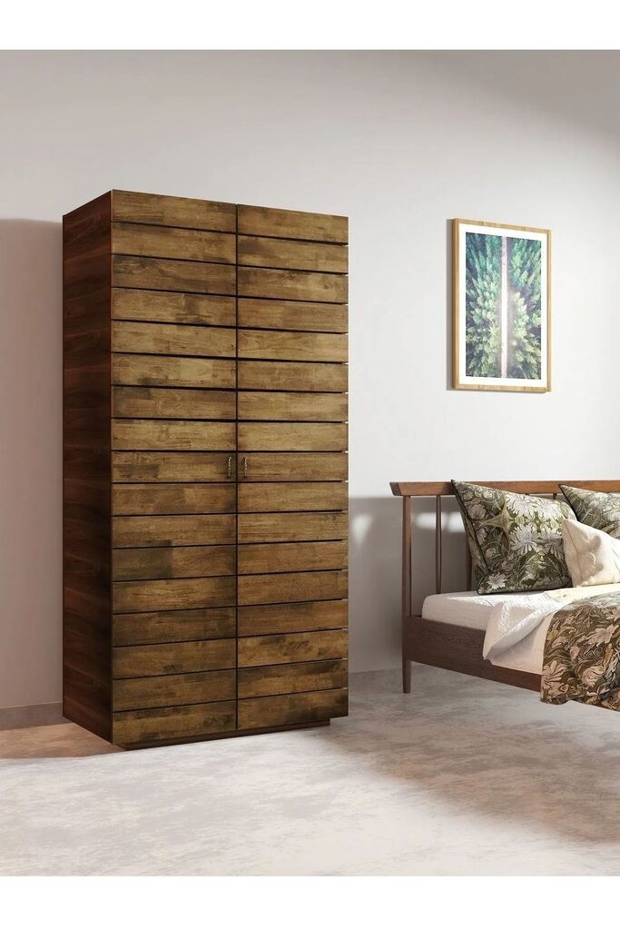 Hanah Home Ormar Rb-167, 90x184x48 cm, , Smeđa