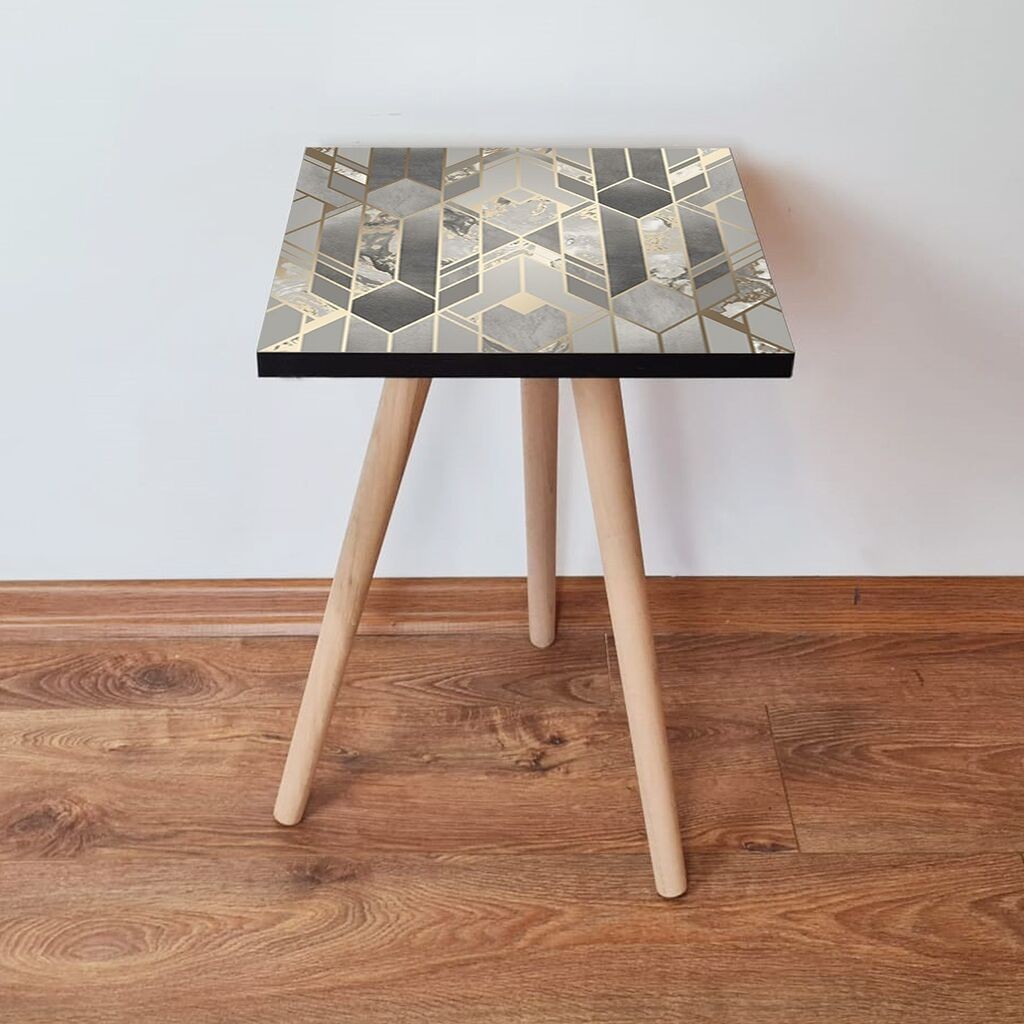 Hanah Home Club sto Shp134, 35x42x35 cm, siva