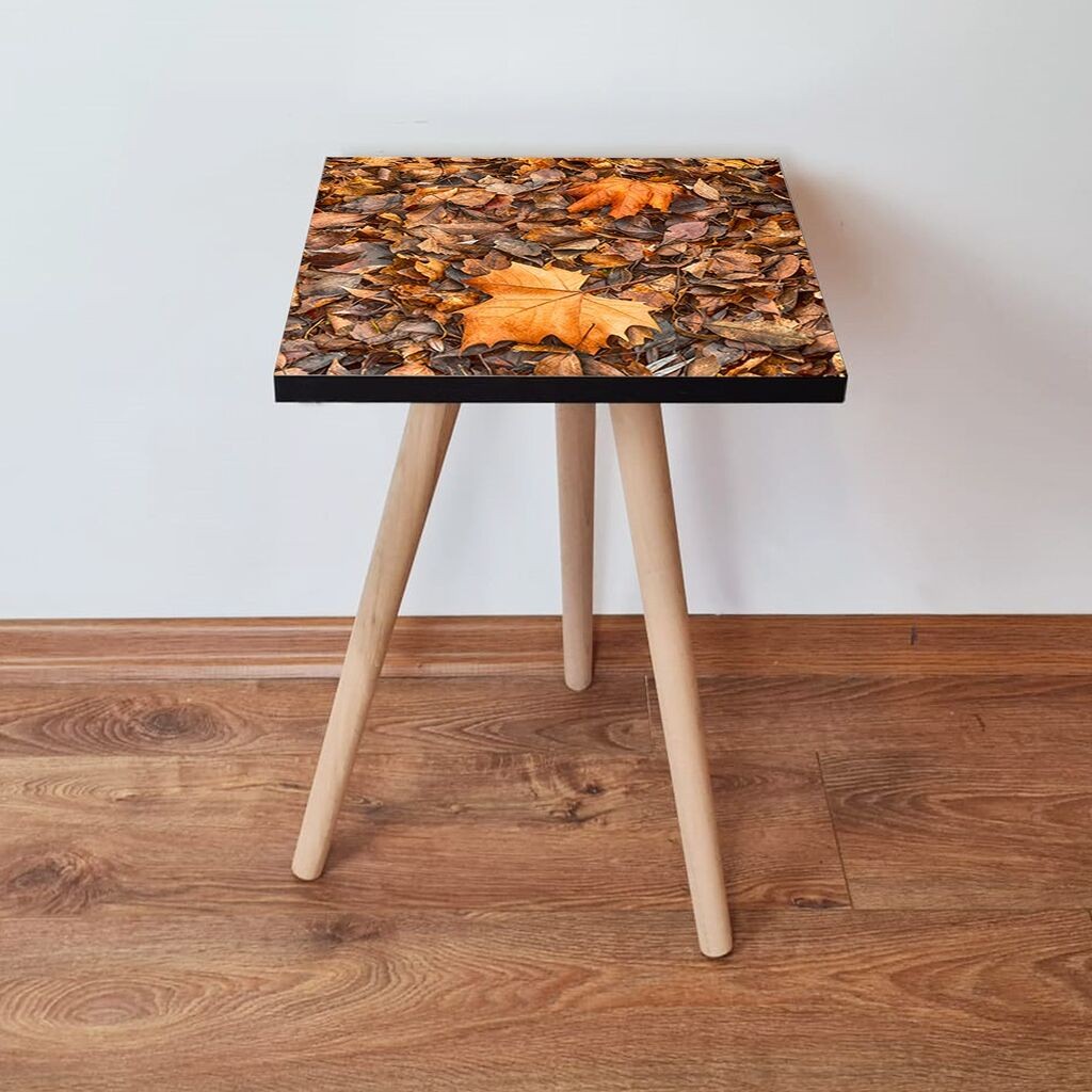 Hanah Home Club sto Shp22, 35x42x35 cm, Smeđa