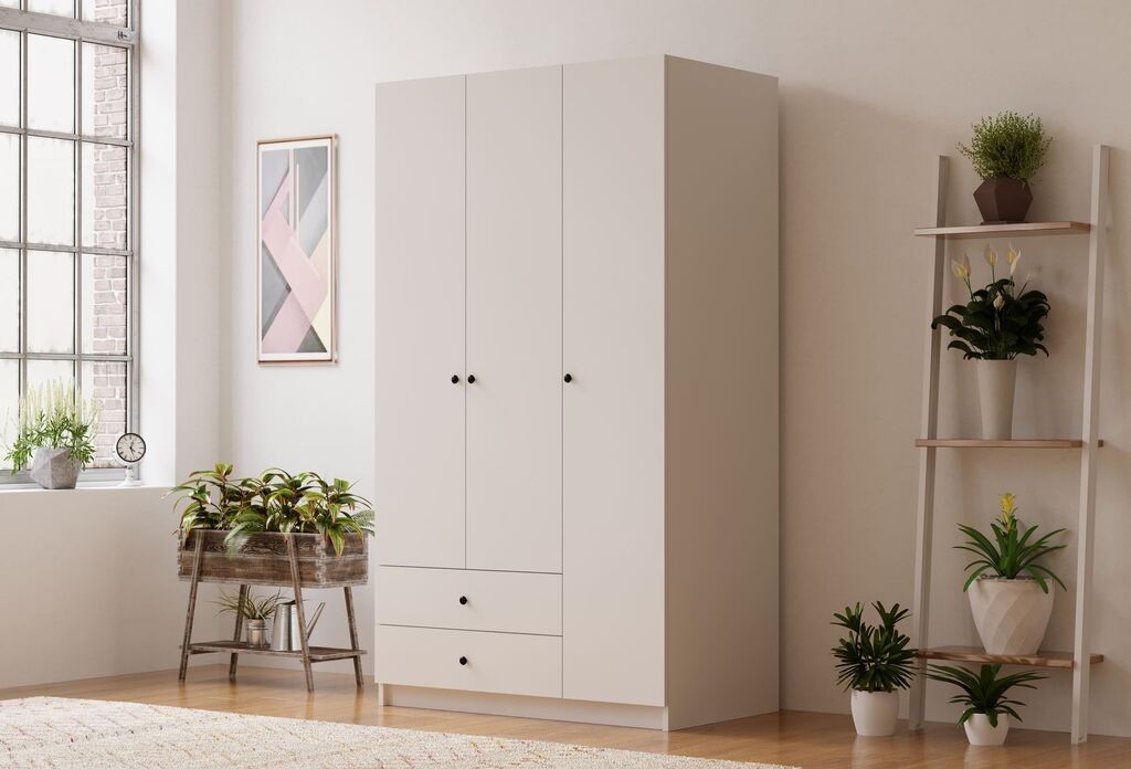 Hanah Home Ormar Rb-066, 90x180x45 cm, Bijeli