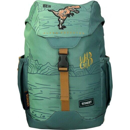 Street Dječiji ruksak Hike Dino, Zeleni