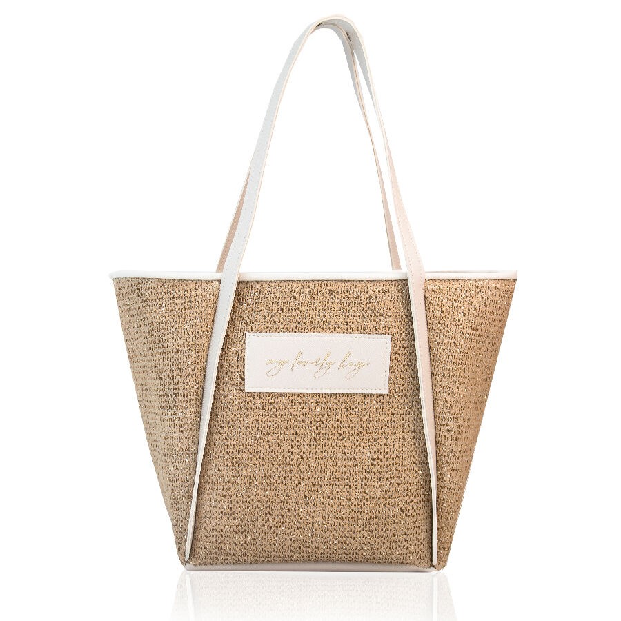 Lovely Bag MONTE CARLO SUNNY - šljokice/bež