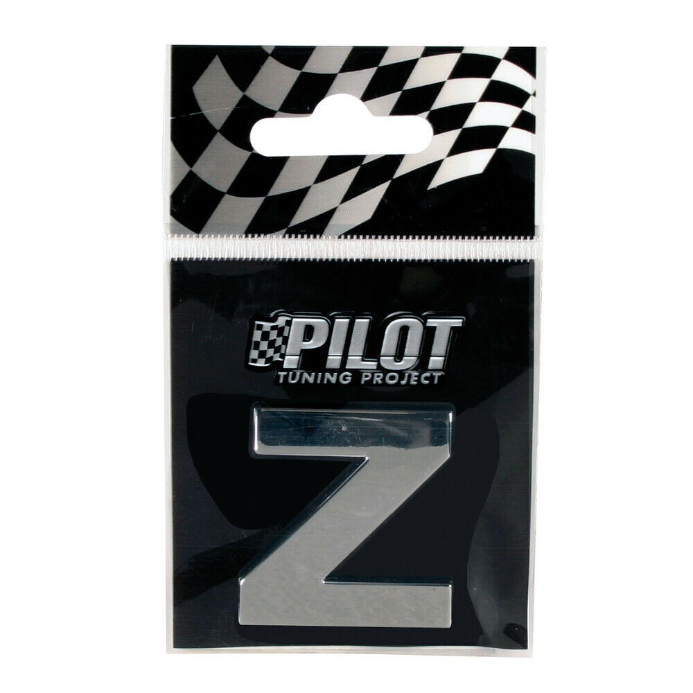 Hromirano samolepljivo 3D slovo, 28 mm, Z 07886