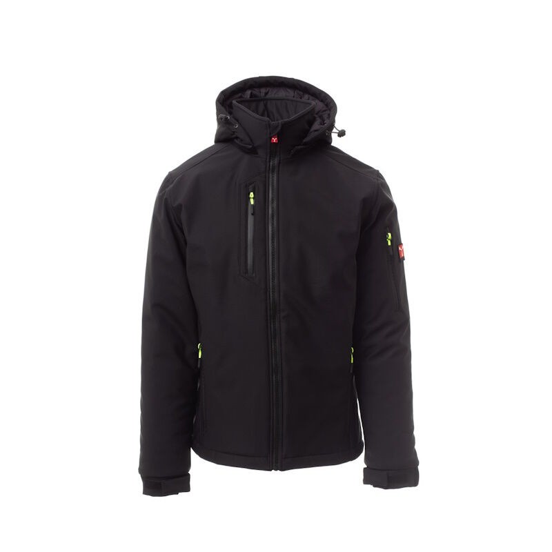 Payper Muška jakna Creek Pad Softshell, Crna