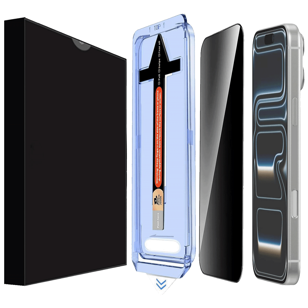 NN-Su Zaštitno staklo za iPhone 17 Pro Max, Crno