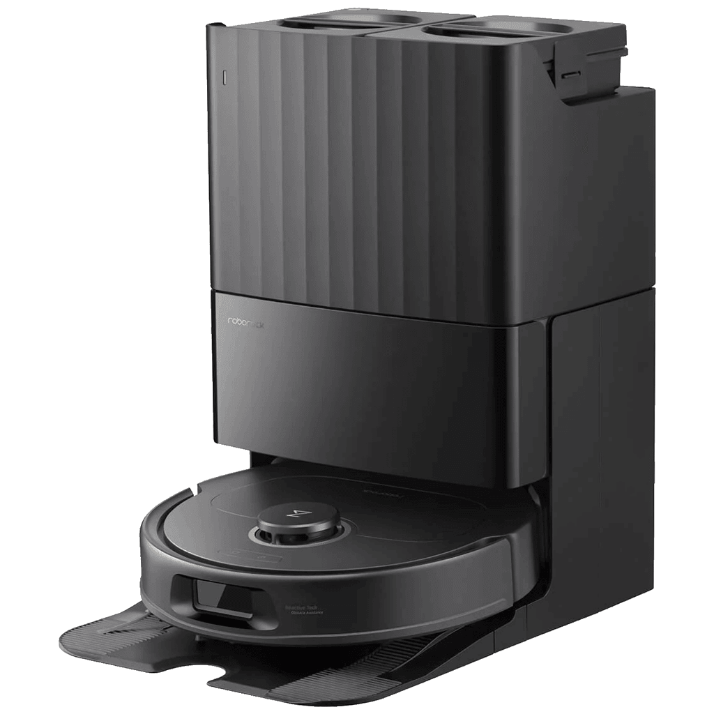 Roborock Robot usisavač sa stanicom za pražnjenje Qrevo 5AE, 5200mAh, 12000 Pa, Crni