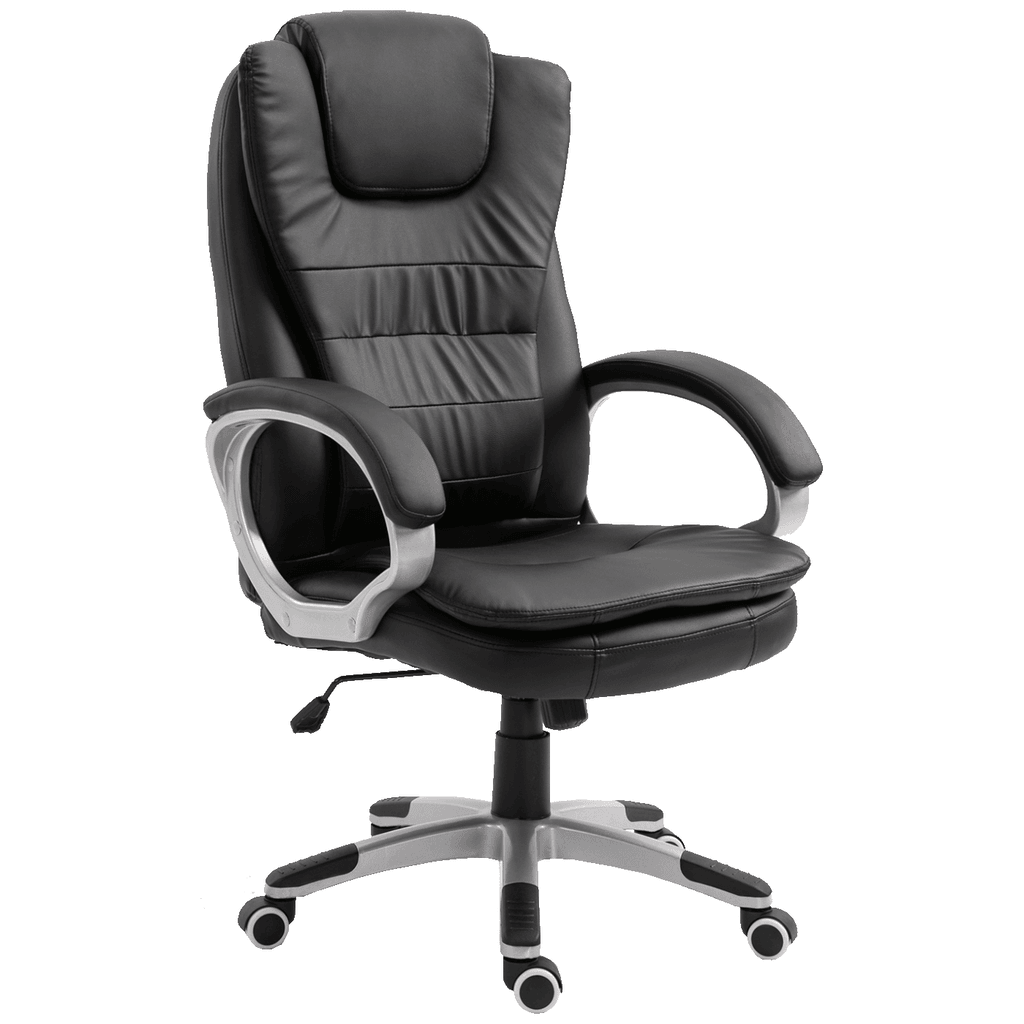 Activejet Kancelarijska stolica YK7304 CZ, PU koža, Masaža, Grijanje, Crna