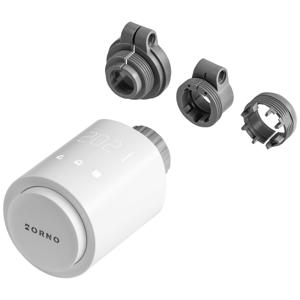 Orno Električni ventil za radijator sa termostatom OR-SH-17701, WiFi, Tuya Smart, Bijeli