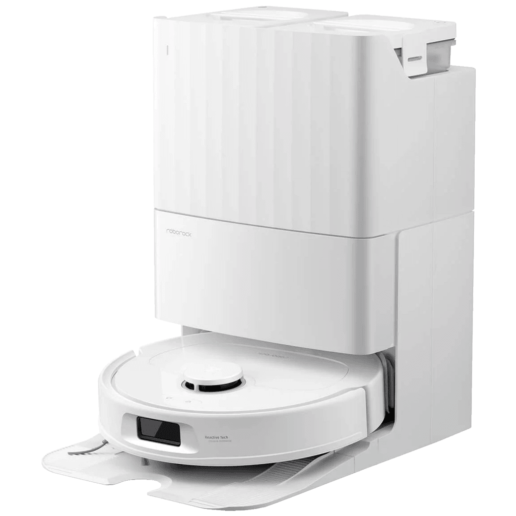 Roborock Robot usisavač sa stanicom za pražnjenje QR798, 5200mAh, 10000 Pa, Bijeli