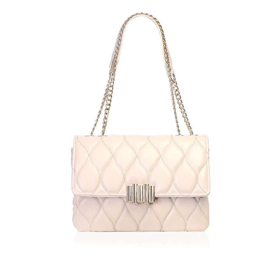 Lovely Bag Noella - Bež Torba, Zlatni Metal