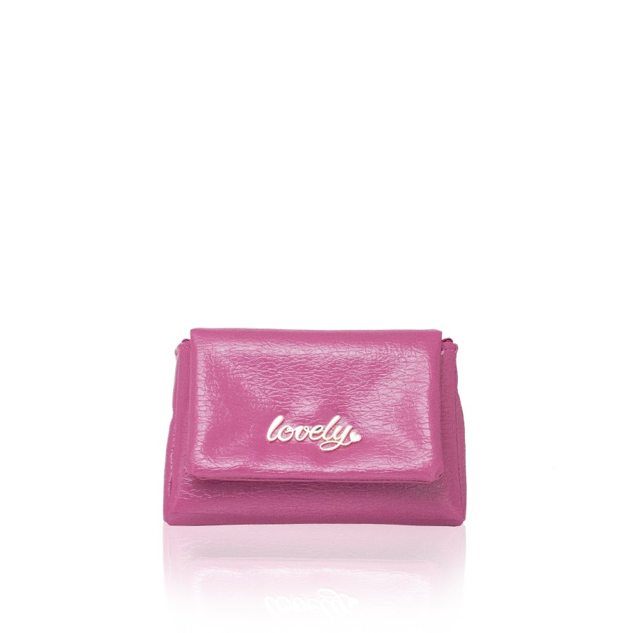 Lovely Bag Diva Girl Lovely - Ciklama Torba, Crni Metal