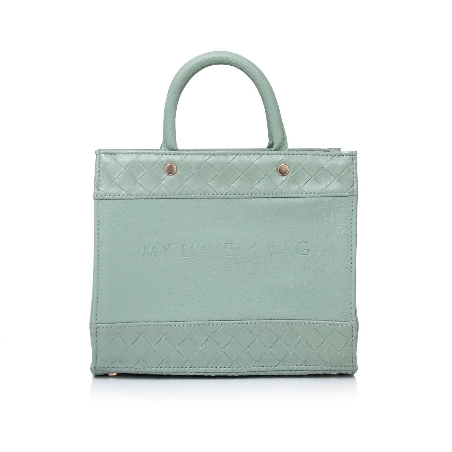 Lovely Bag Pandora - Mint Torba, Crni Metal