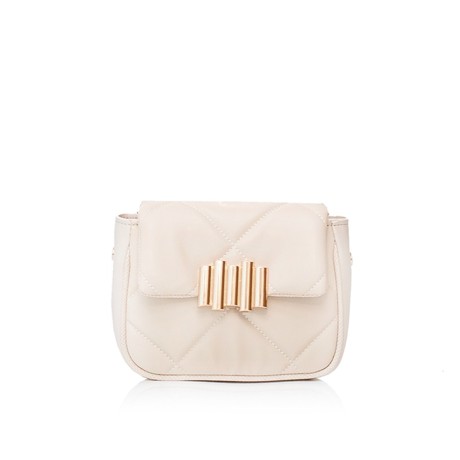 Lovely Bag Jolie - Bež Torba, Crni Metal