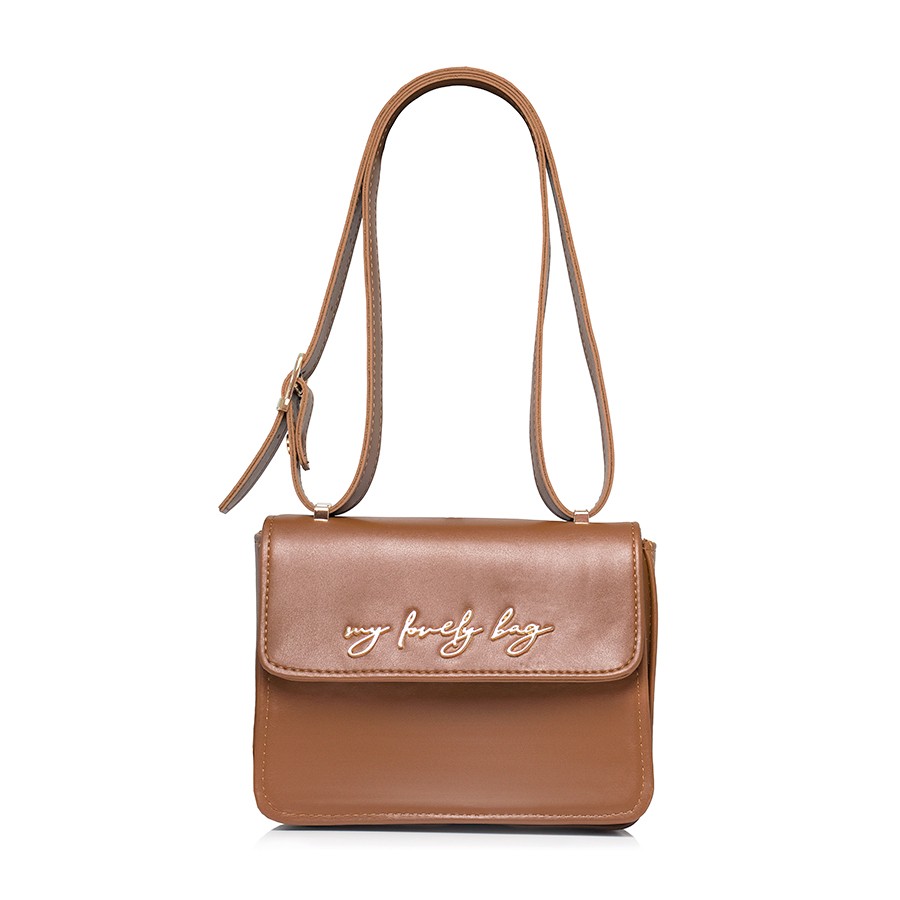 Lovely Bag Flavia - Svijetlo Smeđa Torba