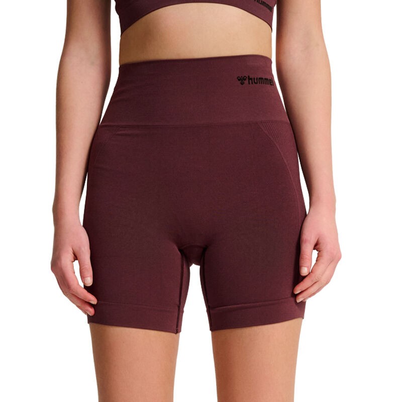 Hummel Ženski šorts Hmltif Seamless Shorts, Bordo