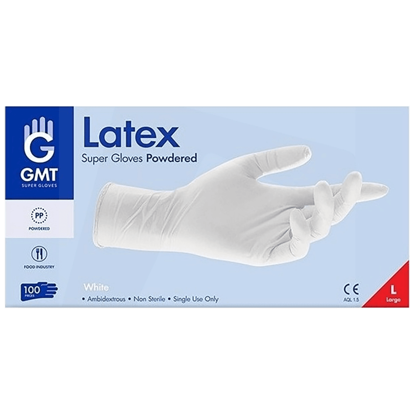 GMT Latex Gloves Rukavice, 100 komada