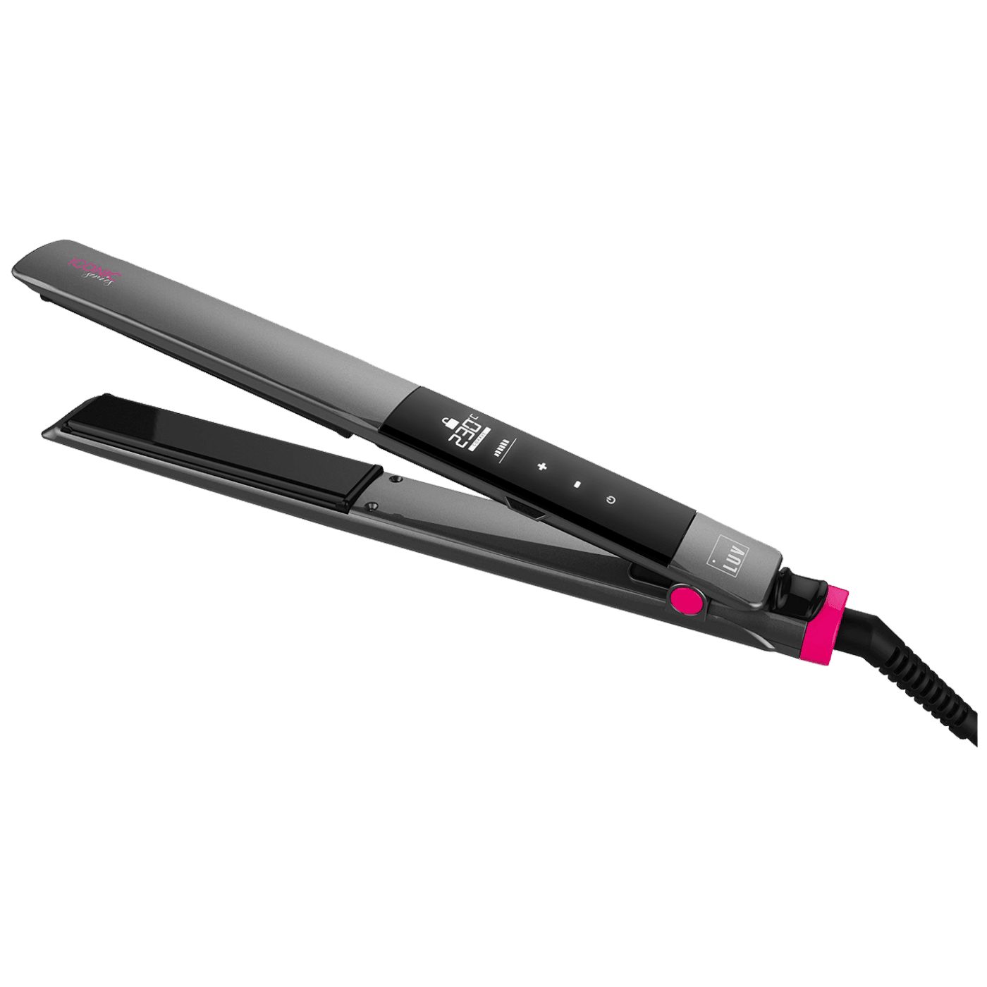 GOLDMASTER LP-1350/55 Luv Iconic  Pegla za kosu, 65 W, Crna