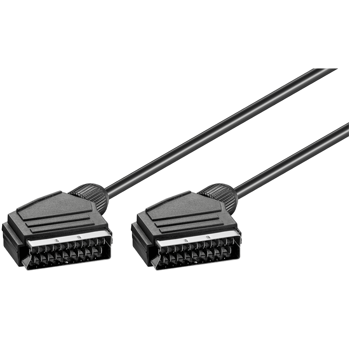 ZED ELECTRONIC SCART 1.2M electronic Scart kabl, 1.2 m, rifuza, Crni