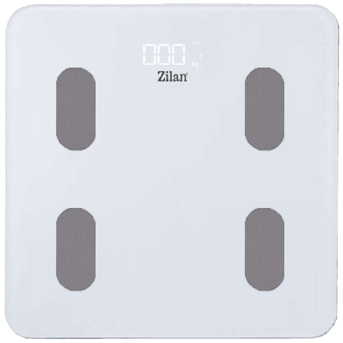 ZILAN ZLN8979 Pametna vaga tjelesna do 180 kg, LED zaslon, Bluetooth, Bijela
