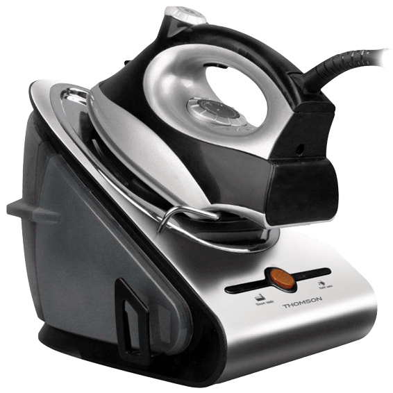 Thomson THSG06009 Pegla sa parnom postajom 2400W, Inox, Crna