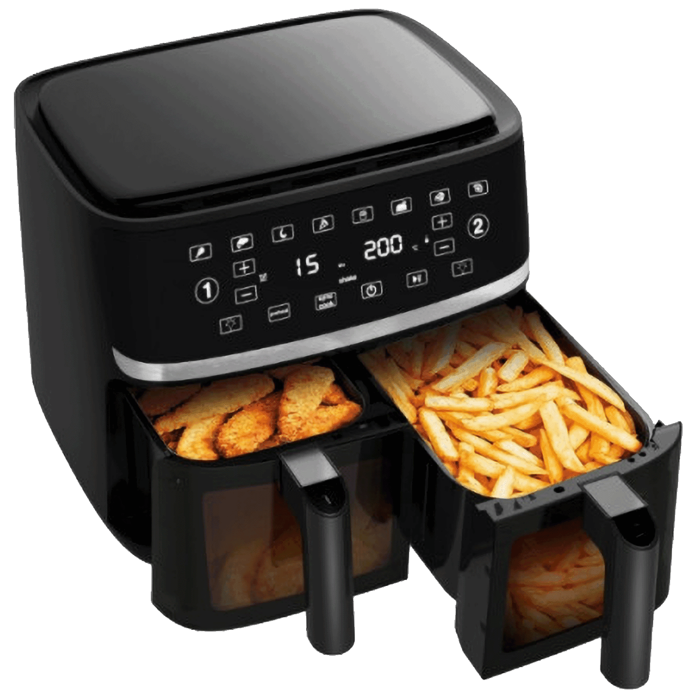 Amiko A60 Friteza na vrući zrak , 1700W, zapremina 10 litara, Crna