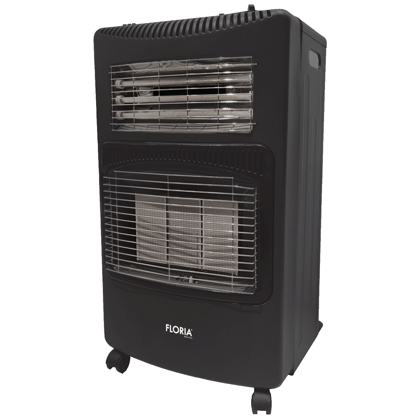 Floria ZLN8465 Grijalica, plinska / halogena (kvarcna), 4200 / 1080W, Crna