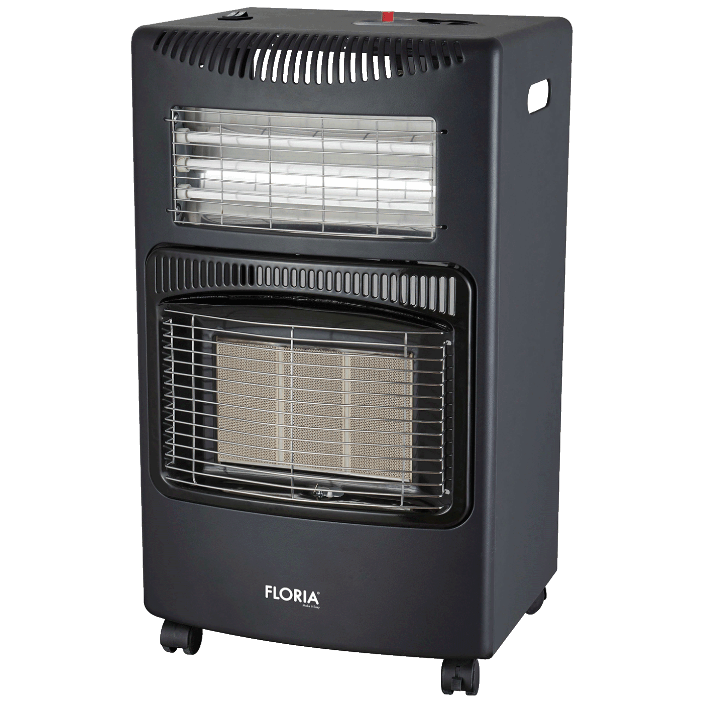 Floria ZLN1282 Grijalica, plinska / halogena (kvarcna), 4200 / 1300W, Crna