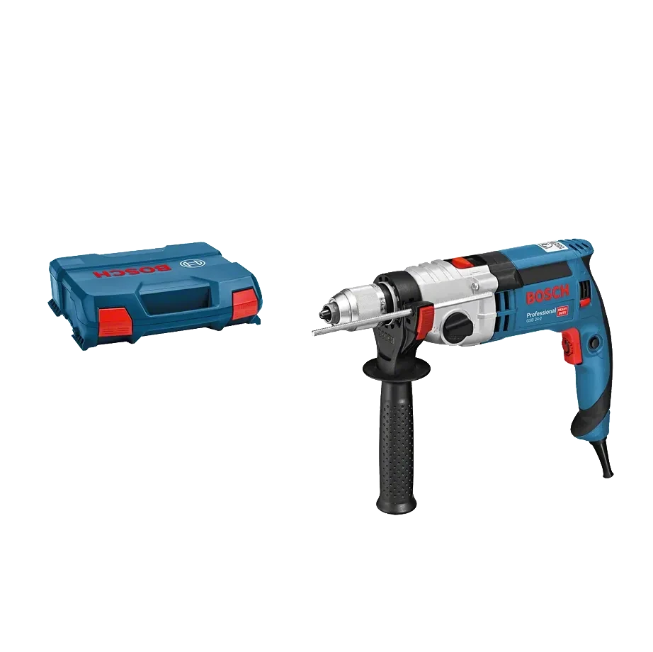 BOSCH Bušilica GSB 24-2 Professional, Udarna, Plava