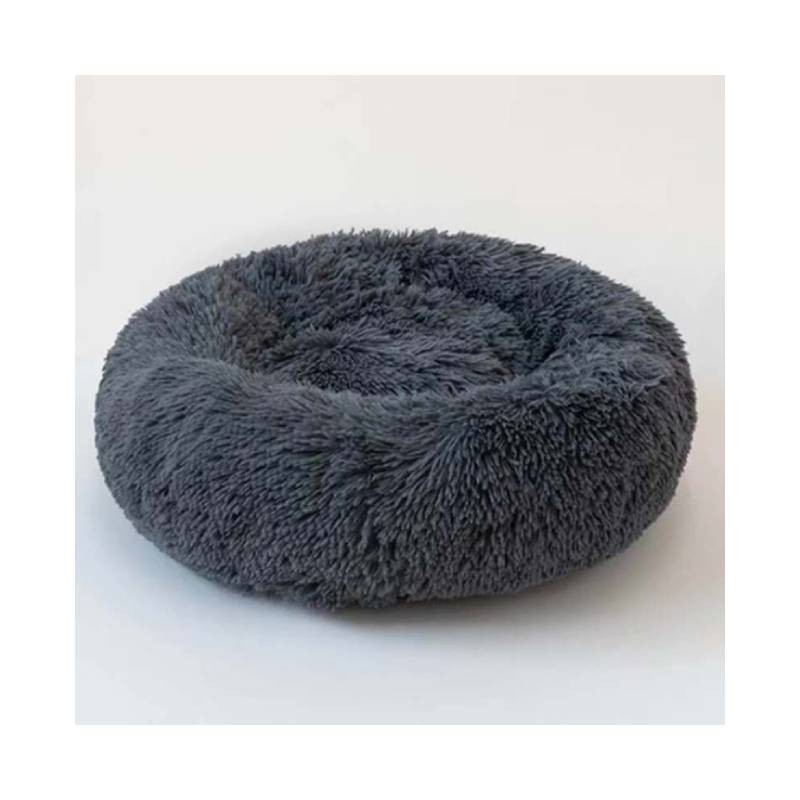 Krevet za pse i mačke Puff, 60 cm, Tamnosivi