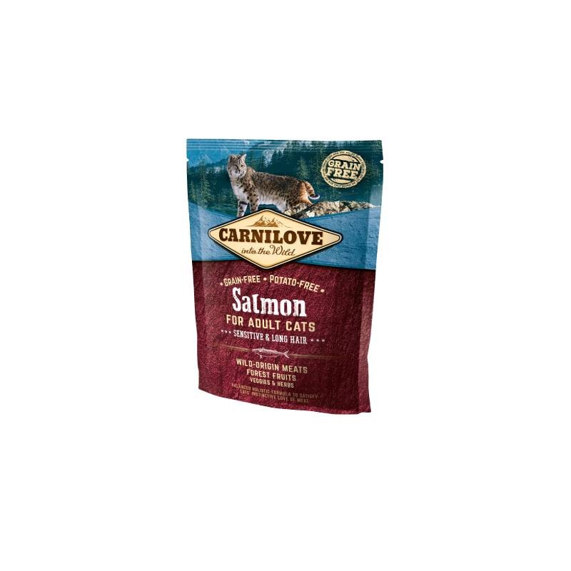 Carnilove Suha hrana za odrasle mačke, Losos i puretina, 400 g