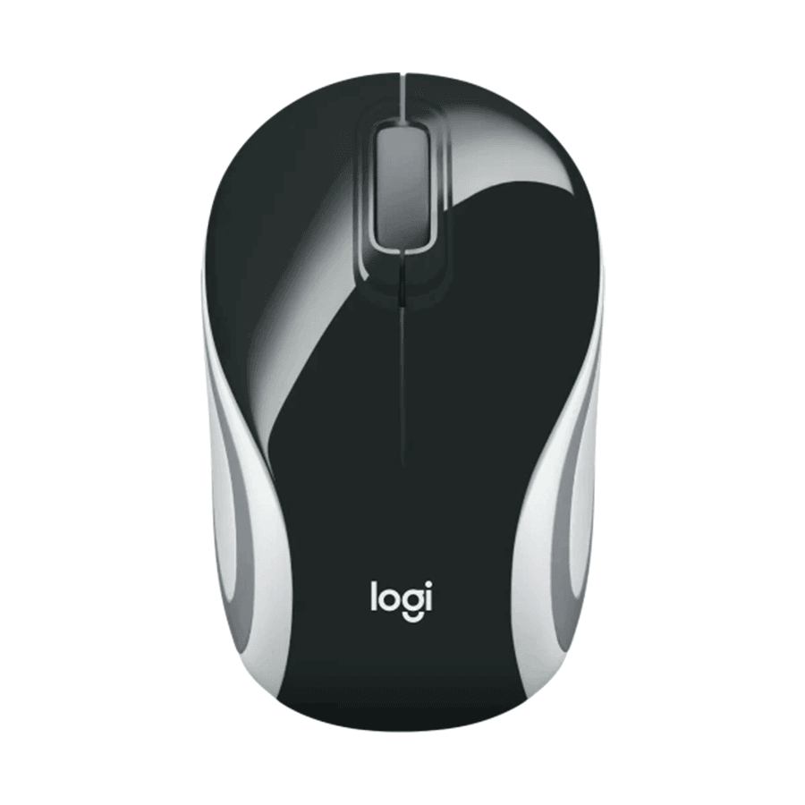 Logitech Miš M187 Wireless Black