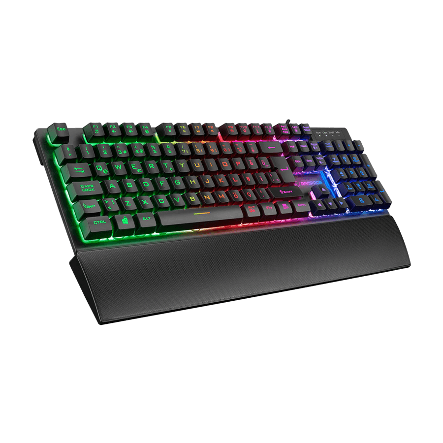 Rampage tastatura gaming KB-RX77 RUNNER USB, Rainbow, US Layout