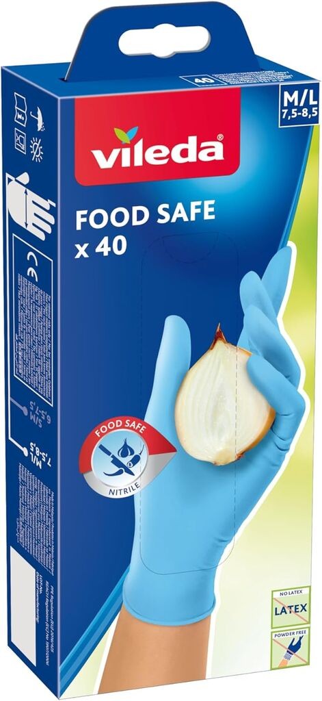 Vileda Food Safe Rukavice 40/1 M/L