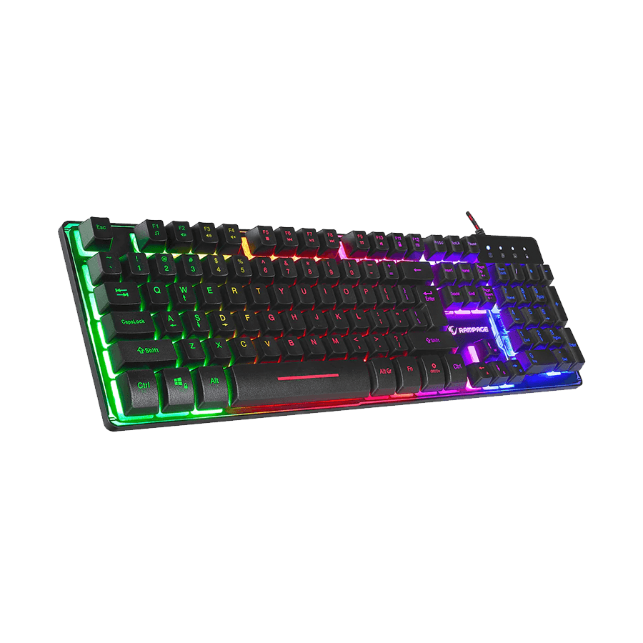 Rampage tastatura gaming Titan K9 USB Rainbow, US Layout